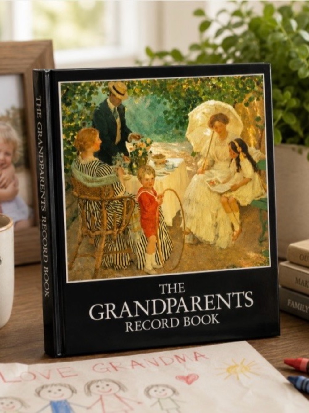 VTG The Grandparents Record Book HC Alan Hutchinson Family Memory Keepsake  Gift